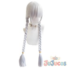 画像2: 若宮 イヴ　コスプレウィッグ　BanG Dream!（バンドリ！）　コスプレ鬘　JUJUcosplay (2)