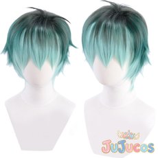 画像1: 白膠木簓　コスプレウィッグ　ヒプノシスマイク　コスプレ鬘　JUJUcosplay (1)