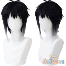 画像1: 芥川龍之介　コスプレウィッグ　文豪とアルケミスト　コスプレ鬘　JUJUcosplay (1)