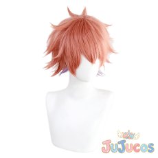 画像3: ツイステ　ハーツラビュル寮　1年生　エース・トラッポラ　コスプレウィッグ　ツイステッドワンダーランド　コスプレ鬘　JUJUcosplay (3)