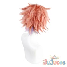 画像5: ツイステ　ハーツラビュル寮　1年生　エース・トラッポラ　コスプレウィッグ　ツイステッドワンダーランド　コスプレ鬘　JUJUcosplay (5)