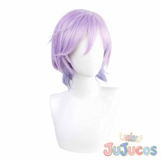 画像2: ツイステ　ポムフィオーレ寮　エペル・フェルミエ　Epel Felmier　コスプレウィッグ　ツイステッドワンダーランド　コスプレ鬘　JUJUcosplay (2)