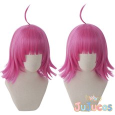 画像1: 虹ヶ咲学園スクールアイドル同好会　天王寺璃奈　コスプレウィッグ　ラブライブ!　コスプレ鬘　JUJUcosplay (1)