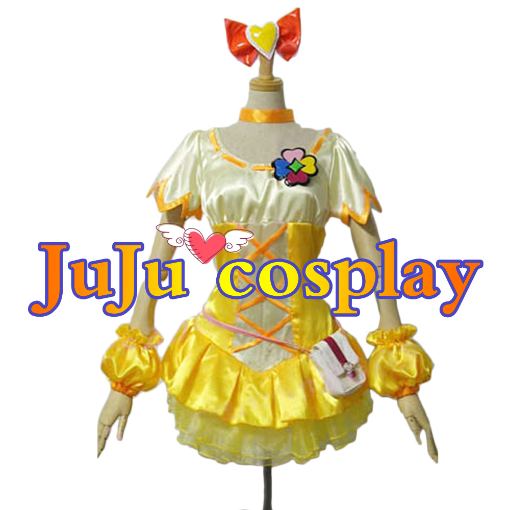 キュアパイン コスプレ衣装 フレッシュプリキュア コスプレ衣装 キュアパイン コスプレ衣装 フレッシュプリキュア コスプレ衣装