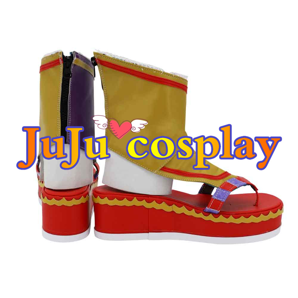 ラブライブ School Idol Project 巫女編 覚醒後 東條希 コスプレブーツ コスプレ靴 ラブライブ School Idol Project 巫女編 覚醒後 東條希 コスプレブーツ コスプレ靴