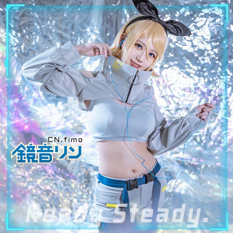 初音ミク ReadySteady 鏡音 リン コスプレ ウィッグ