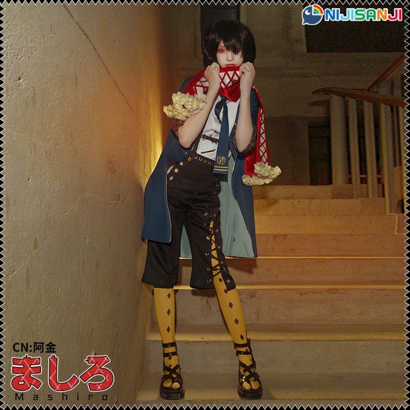 にじさんじ ましろ コスプレ衣装 ウィッグ 靴 セット Amazon.co.jp: [QLPLYZON] ウィッグ、靴付きバーチャルYouTuber
