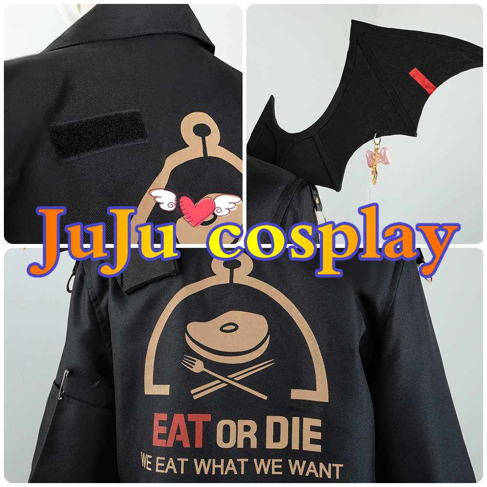 ブルーアーカイブ 黒舘ハルナ コスプレ衣装 ブルーアーカイブ 黒舘ハルナ コスプレ衣装