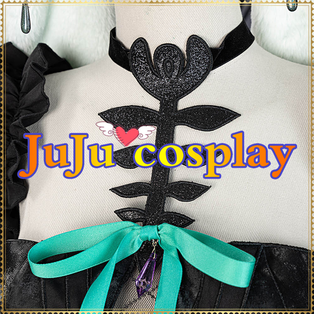 画像11: 送料無料 在庫品(翌日発送) BanG Dream! Ave Mujica 若葉睦 アークナイツ大陸版 コラボ衣装 コスプレ衣装 (11)