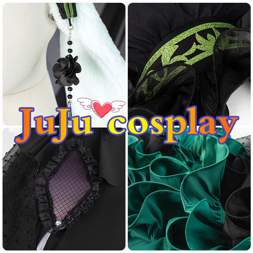 画像19: 送料無料 在庫品(翌日発送) BanG Dream! Ave Mujica 若葉睦 アークナイツ大陸版 コラボ衣装 コスプレ衣装 (19)