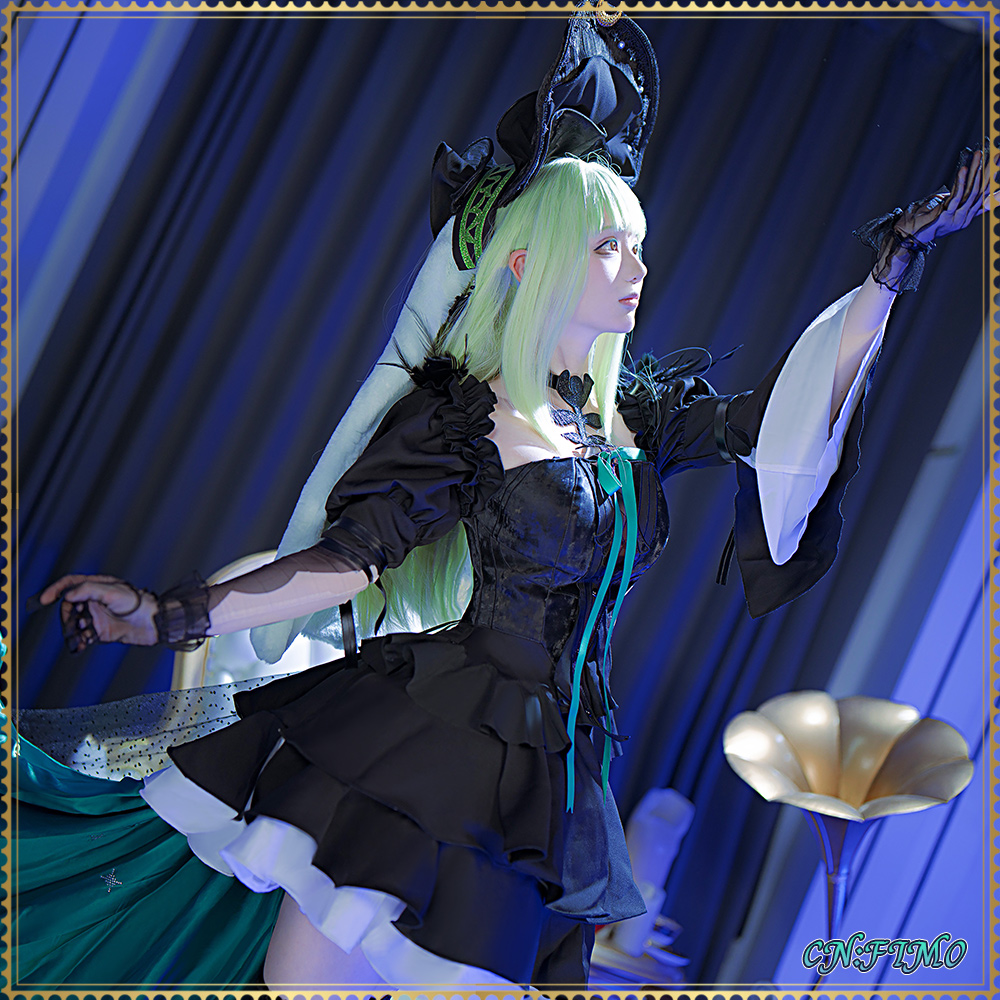 画像5: 送料無料 在庫品(翌日発送) BanG Dream! Ave Mujica 若葉睦 アークナイツ大陸版 コラボ衣装 コスプレ衣装 (5)